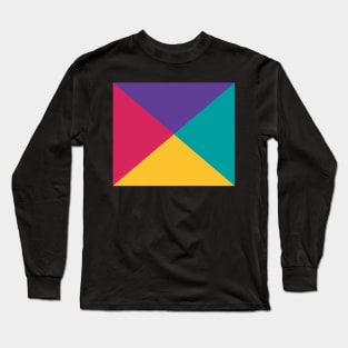 Fantastic Geometrical Pattern Long Sleeve T-Shirt